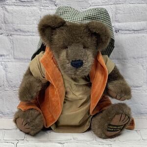 Vintage Boyds Bears Friends Limited Edition Noah & Co Jointed Brown Teddy Bear